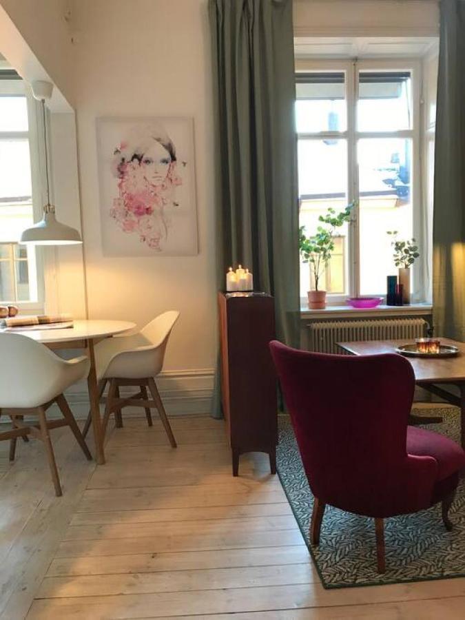 Bohemian And Light One Room Apartment In Sofo 31Sqm Sztokholm Zewnętrze zdjęcie