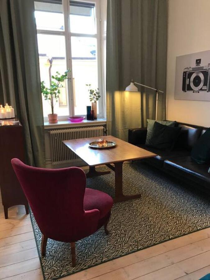 Bohemian And Light One Room Apartment In Sofo 31Sqm Sztokholm Zewnętrze zdjęcie