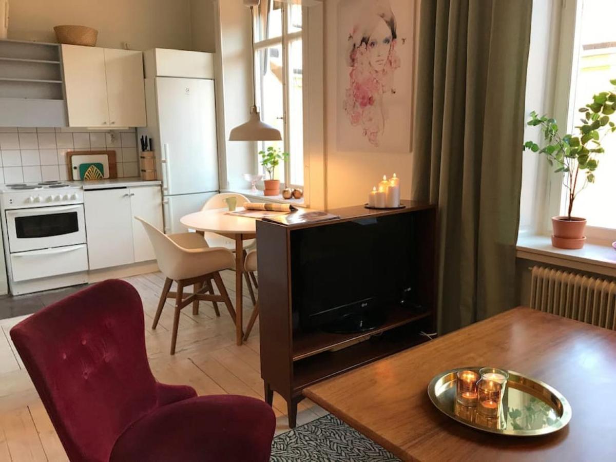 Bohemian And Light One Room Apartment In Sofo 31Sqm Sztokholm Zewnętrze zdjęcie