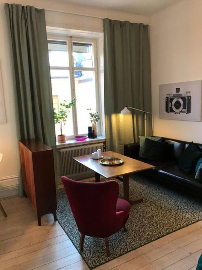 Bohemian And Light One Room Apartment In Sofo 31Sqm Sztokholm Zewnętrze zdjęcie