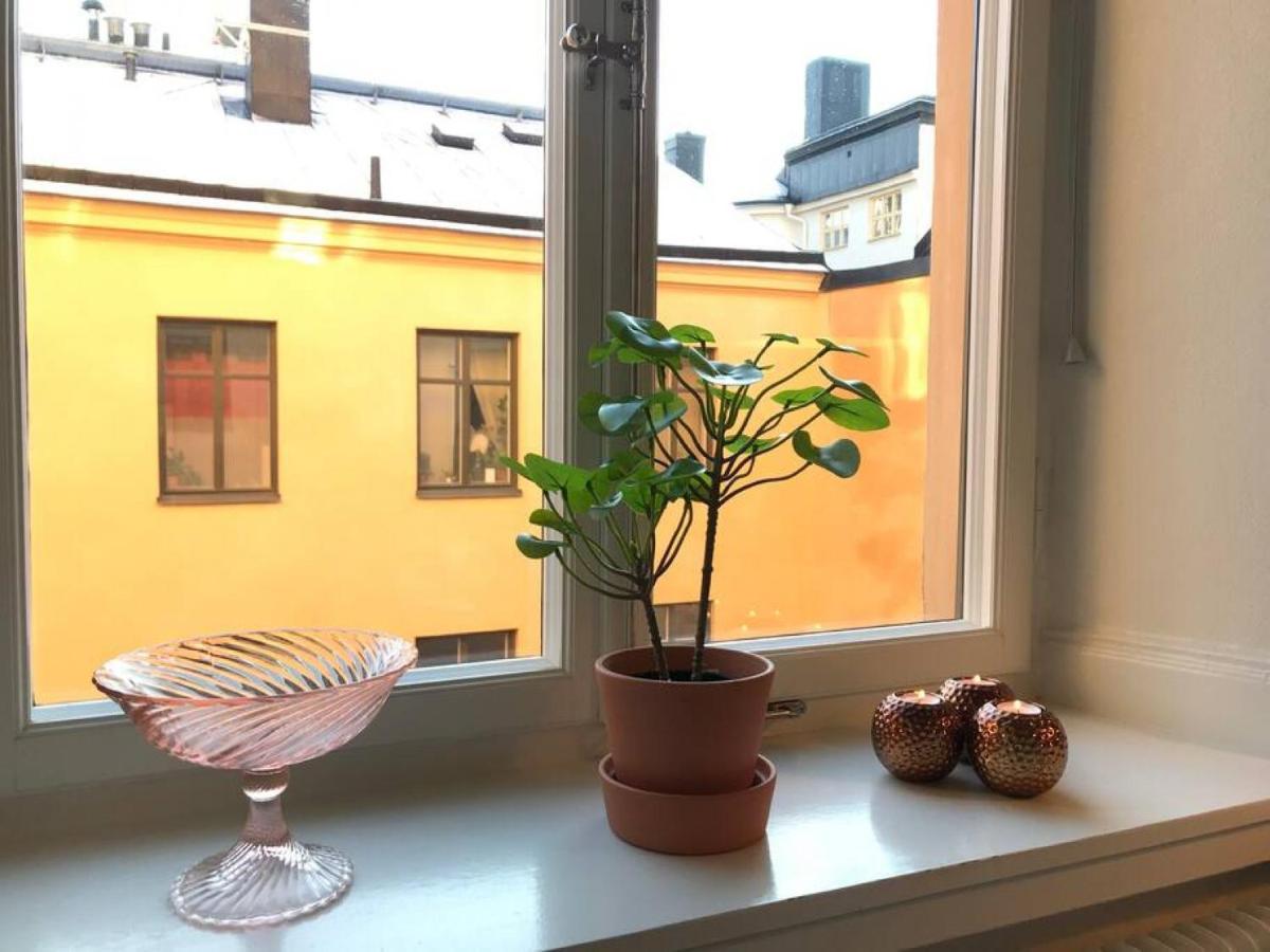 Bohemian And Light One Room Apartment In Sofo 31Sqm Sztokholm Zewnętrze zdjęcie
